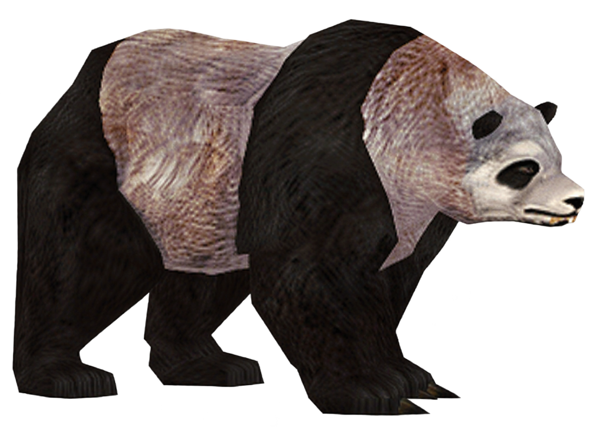 Dedicated Panda miniature in Guild Wars 1