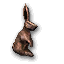 Chocolate Bunny consumable icon from Guild Wars 1