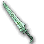 Eternal Blade sword with a translucent pale green blade in Guild Wars 1
