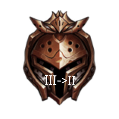 Promo Boost (Bronze III->II)