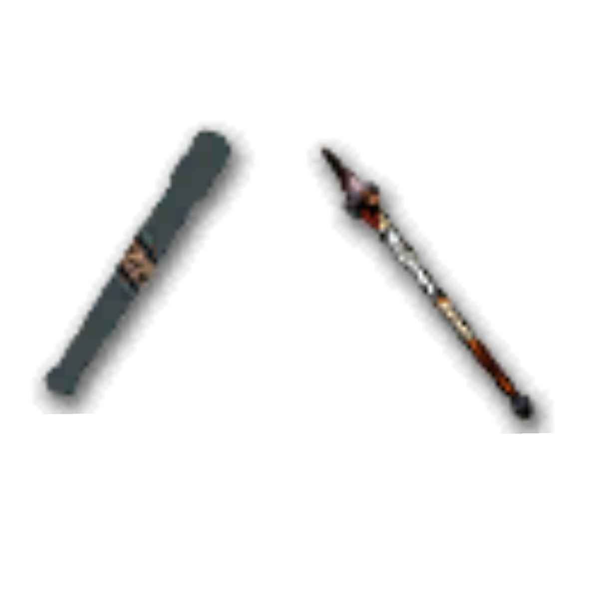 Axe haft and grip upgrade component icons from Guild Wars 1