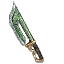 Storm Daggers item icon with a green blade from Guild Wars 1