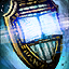 The Flameseeker Prophecies legendary shield icon from Guild Wars 2